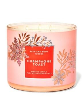 CHAMPAGNE TOAST 3-WICK CANDLE